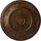 Ekena Millwork Nestor Ceiling Medallion (Fits Canopies up to 5"), 25 7/8"OD x 2 1/4"P, Root Beer Crackle CM25NERBC - alternate 1